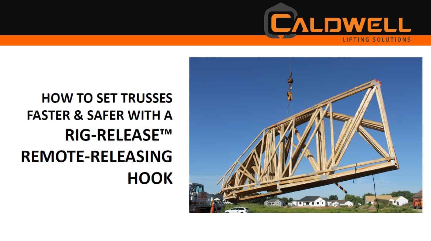 How to Set Trusses with Rig Release Remote Releaseing Hook screenshot