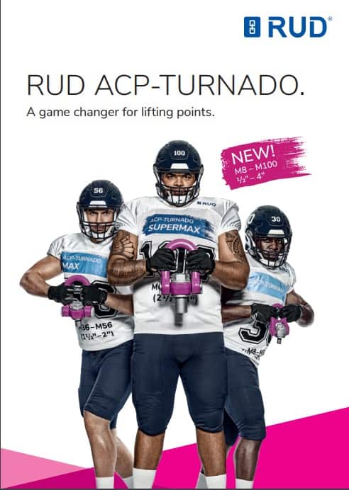 Caldwell's RUD ACP TURNADO Brochure front-page screenshot